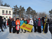 Команда Аникс приняла участие в Лыжне России!
